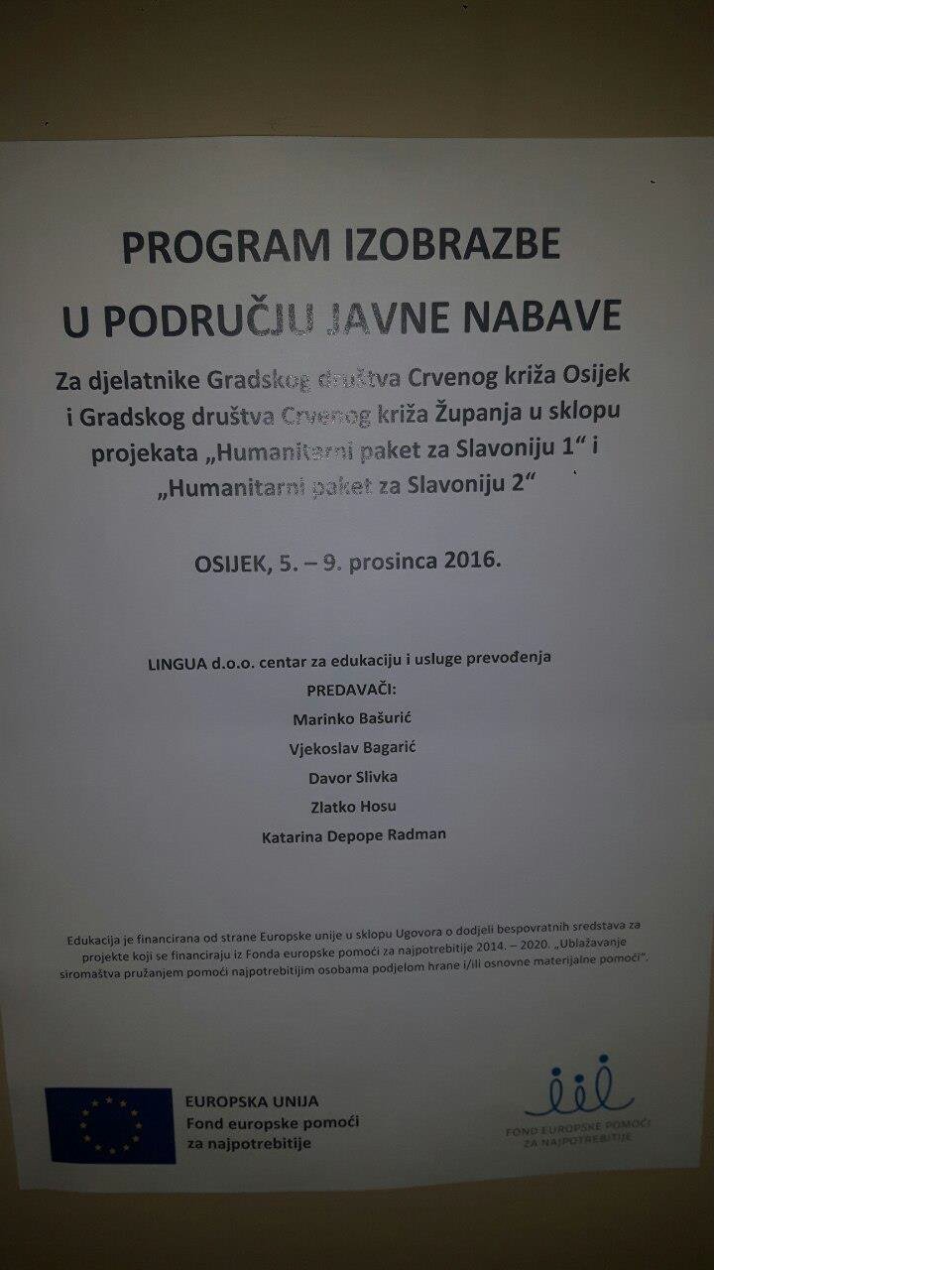 edukacija o javnoj nabavi 2